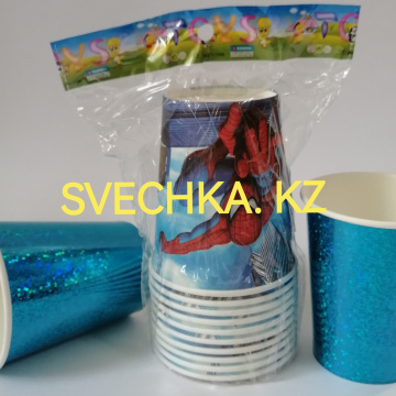 СТАКАНЫ PARTY FAVORS БУМАЖНЫЕ С РИСУНКОМ 10ШТ В АСС БЛ/У